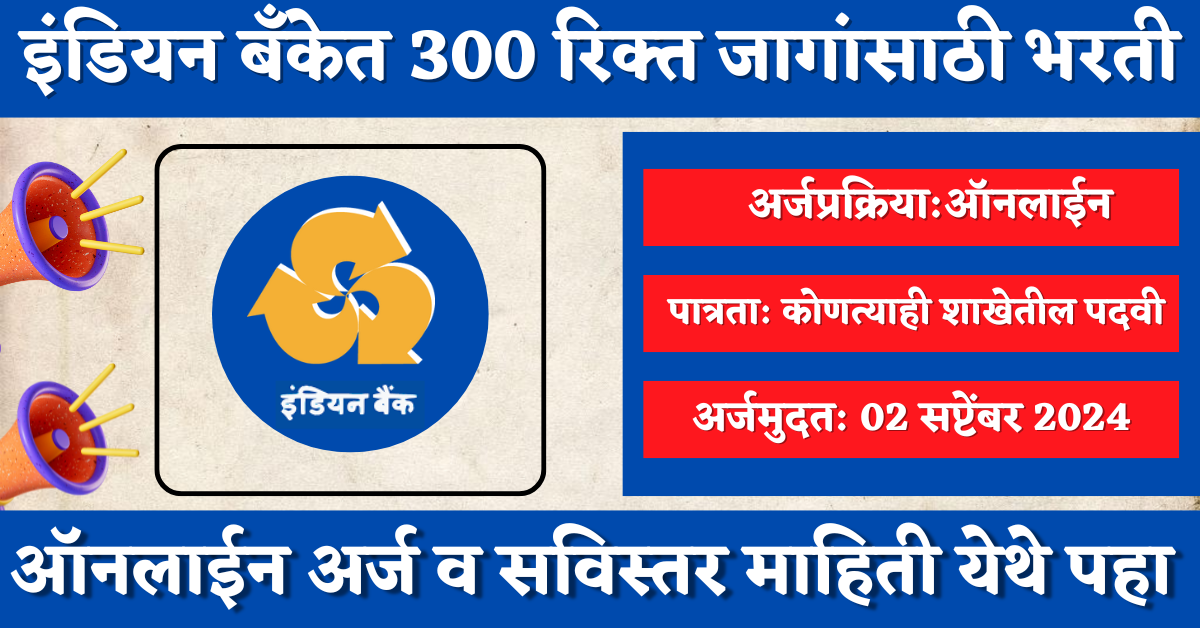 Indian Bank Notification 2024