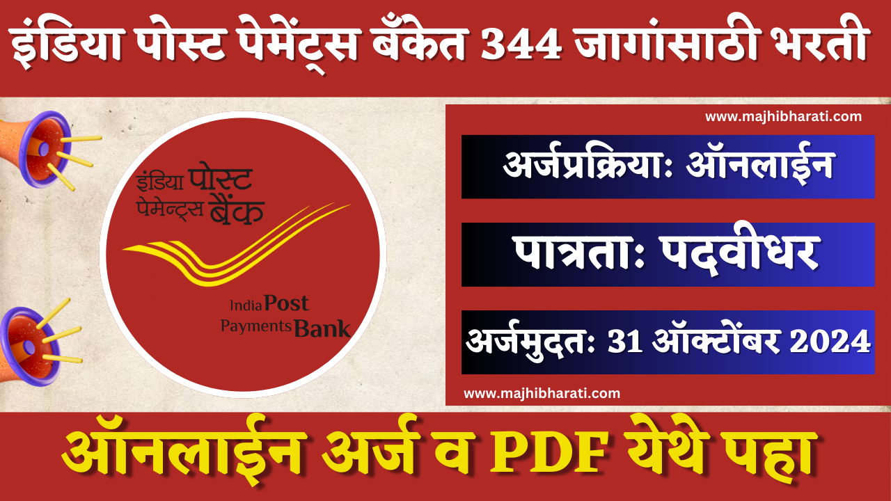 IPPB Executive Recruitment 2024