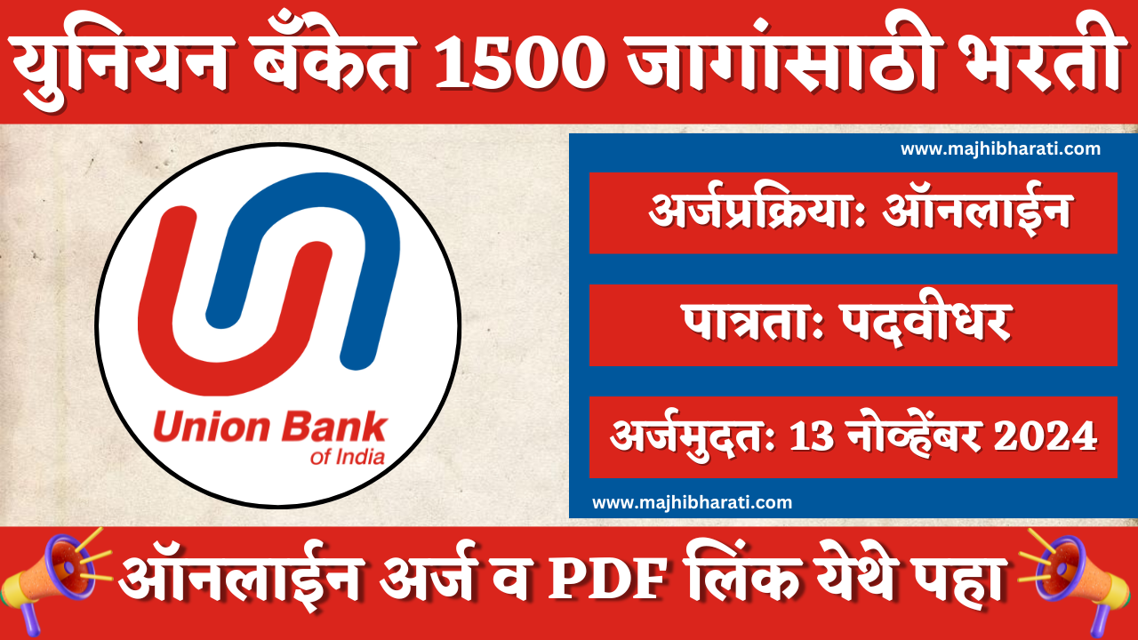 Union Bank Notification 2024